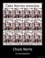 Chuck Norris - Jis nenuspėjamas