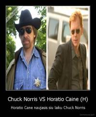 Chuck Norris VS Horatio Caine (H) - Horatio Cane naujasis siu laiku Chuck Norris