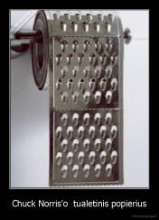Chuck Norris'o  tualetinis popierius - 