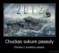 Chuckas sukure pasauly - Chuckas ir sunaikins pasauly 