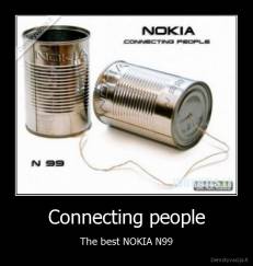 Connecting people - The best NOKIA N99