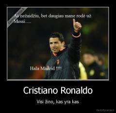 Cristiano Ronaldo - Visi žino, kas yra kas