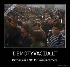 DEMOTYVACIJA.LT - Didžiausias EMO forumas internete.