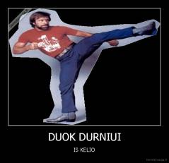 DUOK DURNIUI - IS KELIO
