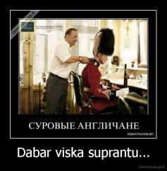 Dabar viska suprantu... - 