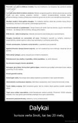 Dalykai - kuriuos verta žinoti, kai tau 20 metų