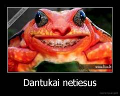 Dantukai netiesus - 