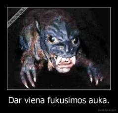 Dar viena fukusimos auka. - 