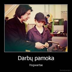 Darbų pamoka - Hogwartse
