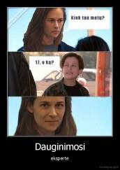 Dauginimosi - ekspertė