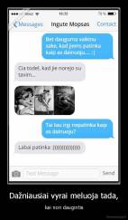 Dažniausiai vyrai meluoja tada, - kai nori daugintis