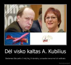 Dėl visko kaltas A. Kubilius - Išeidamas ižde paliko 3 mlrj litų, ši dundukų vyriausibė nenurims kol neištratis