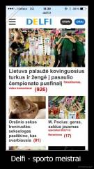 Delfi - sporto meistrai  - 