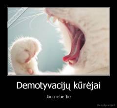 Demotyvacijų kūrėjai - Jau nebe tie