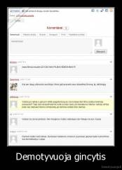 Demotyvuoja gincytis - 