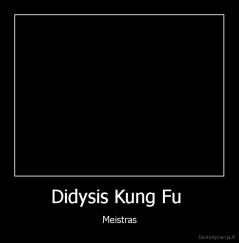 Didysis Kung Fu  - Meistras