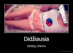 Didžiausia - žaidėjų dilema