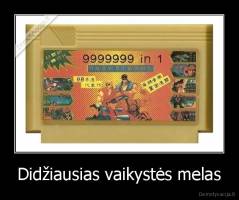Didžiausias vaikystės melas - 
