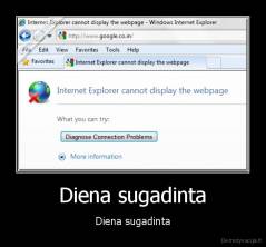 Diena sugadinta - Diena sugadinta