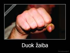 Duok žaiba - 