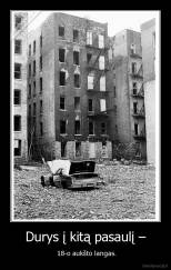 Durys į kitą pasaulį – -  18-o aukšto langas.