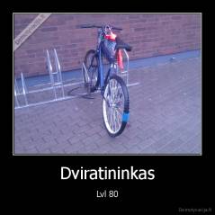 Dviratininkas - Lvl 80