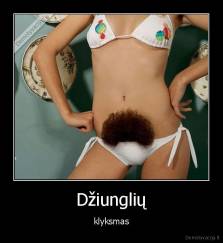 Džiunglių - klyksmas