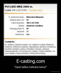E-casting.com - ''Gauti taškus betkokia kaina!''
