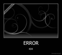 ERROR - 404