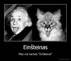 Einšteinas - Mes visi kartais "Einšteinai"
