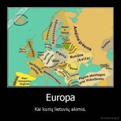 Europa - Kai kurių lietuvių akimis.