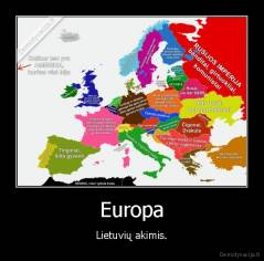 Europa - Lietuvių akimis.
