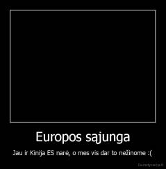 Europos sąjunga - Jau ir Kinija ES narė, o mes vis dar to nežinome :(