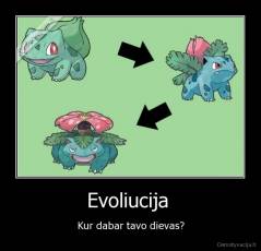 Evoliucija  - Kur dabar tavo dievas?