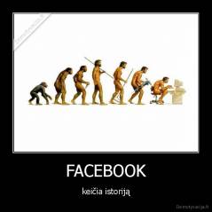 FACEBOOK - keičia istoriją