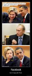Facebook - Don't mess with Putin.