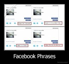Facebook Phrases - 