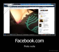 Facebook.com - Proto nulis