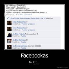 Facebookas - Nu krc...