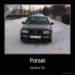Forsai - Garbina Tai