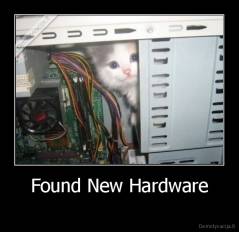 Found New Hardware -  