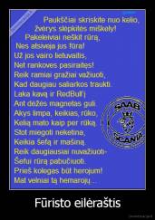 Fūristo eilėraštis - 