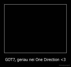 GOT7, geriau nei One Direction 