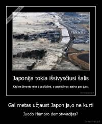 Gal metas užjaust Japonija,o ne kurti - Juodo Humoro demotyvacijas?
