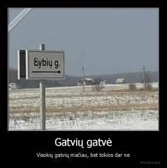 Gatvių gatvė - Visokių gatvių mačiau, bet tokios dar ne