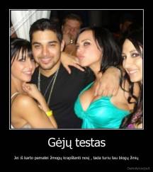 Gėjų testas - Jei iš karto pamatei žmogų krapštanti nosį , tada turiu tau blogų žinių