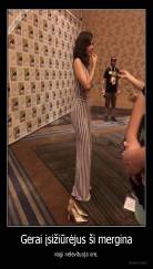 Gerai įsižiūrėjus ši mergina - visgi nelevituoja ore.