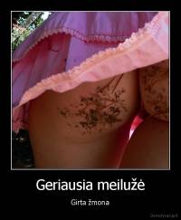 Geriausia meilužė - Girta žmona