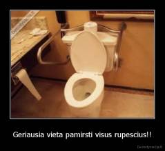 Geriausia vieta pamirsti visus rupescius!! - 