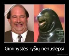 Giminystės ryšių nenuslėpsi - 